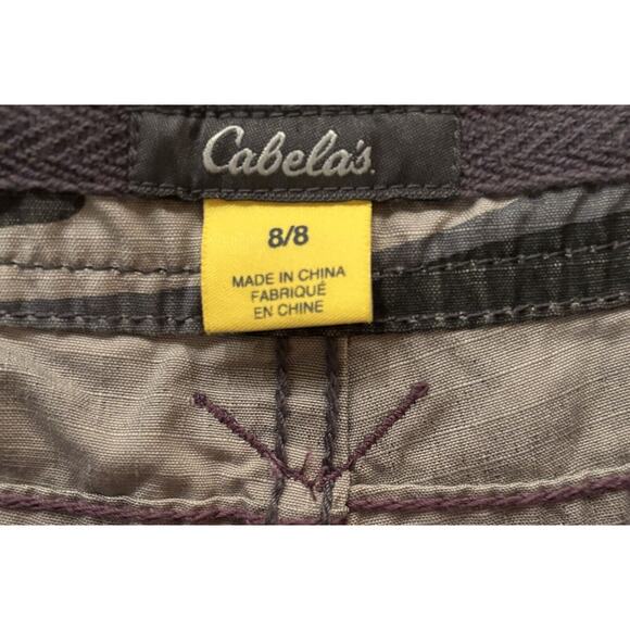 NEW Cabela's Women's Bayou Pants Timberwolf Urban Camo Cotton Ripstop Size 8/32 - Picture 11 of 13